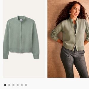 NWT Cabi Zip-Up Cardigan